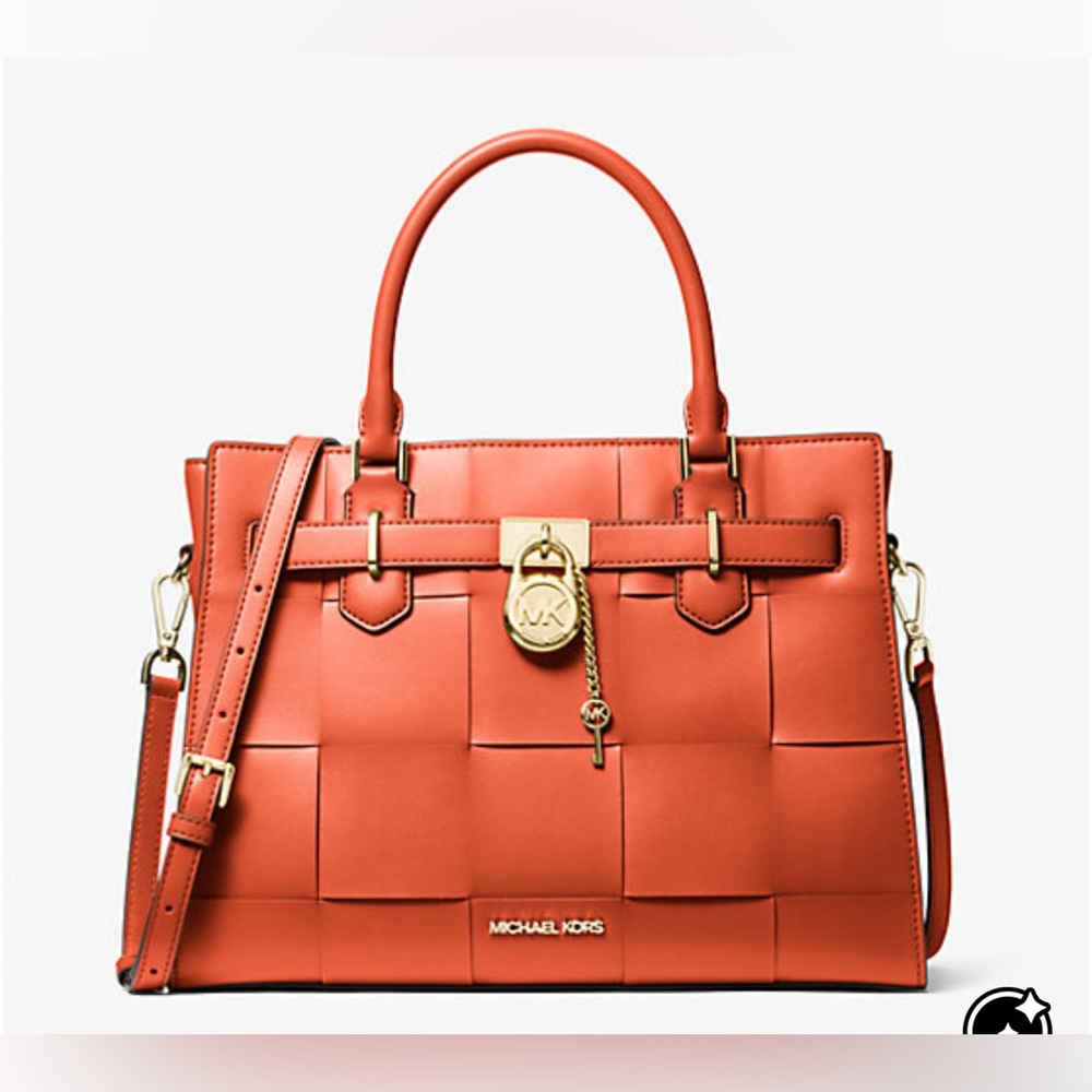 Michael Kors Bold Orange Satchel and Wallet Set - Picture 11 of 14